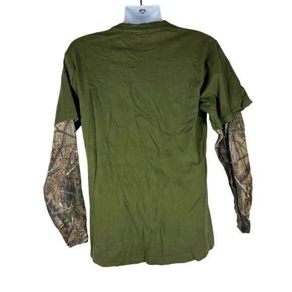 Buck Wear Hardcore Trophy Hunter Long Sleeve T-Shirt Size L - Picture 2 of 6